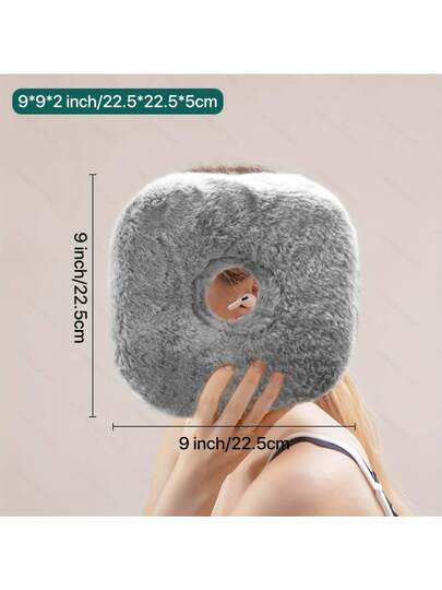 1pc able Ear Piercing Kussen Side Sleepers, An Hole CNH Shaped Sleeping Pillow, Guard