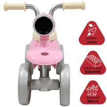 Joykoo Montable Correpasillos para Niños con Luz y Sonido Coche Musical Apto a Partir de 1 año y Soporta hasta 16 kg - Rosa - Ver 3