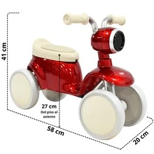 Joykoo Kids Push Ride-Ons - Red - View 5