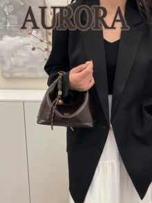 Chic Crossbody Bag Tailored For Women, Crescent - Shaped Shoulder Tote Featuring A Detachable Strap-Boasts Ample Space To Hold Daily Essentials Like Phones, Wallets, And Cosmetics, Perfectly Suited For Various Occasions Including Travel, Romantic Dates, Office Work, Relaxing Holidays, Lively Parties, And Leisurely Shopping Trips - 彩色 - 查看 8