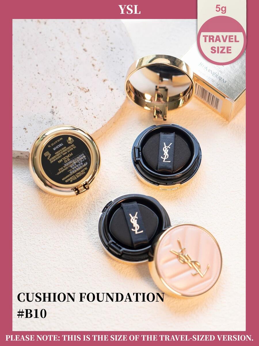 [旅行装-5克-#B10]YSL明彩亮采气垫粉底液 20号色 5克（粉色气垫） - 裸色 - 查看 1