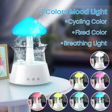 Yunyu Humidifier, Aromatherapy Essential Oil Diffuser, 7 Colors, 300ML, Home, Office, Nursery, Desk And Bedside Humidifier - Perfect For Sleep And Relaxation (White) - White - View 4