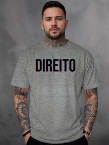 Men T-Shirts - 灰色 - 查看 1