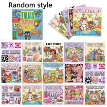 1/3/5/10pcs Random Adult Coloring Books (21*21cm), Various Random Possibilities, Thick Paper Non-Transparent, Clear Lines Easy To Color, Includes Cats & Dogs, Sweet Girls, Fantasy Adventure, Simple & Comfortable Patterns, DIY Coloring Helps Develop Thinking, Suitable For Autumn/Winter, Stationery, School Supplies, Drawing & Coloring, Christmas Gifts.
