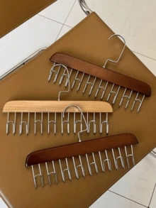 1 Multifunctional Shoulder Strap Hanger, Underwear And Vest, Skirt Storage Rack, Seamless Drying Rack, Clothes Rack Placed In The Dressing Room Storage Room, Simple And Space Saving Clothes Rack - Multicolor - View 3