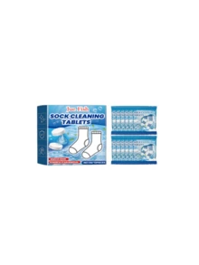 JUE FISH 1pc Sock Cleaning Wipes, Specially Designed To Clean Yellowed Socks, Smooth And Clean, Multi-Purpose Stain Remover Sheets - Multicolor - View 14