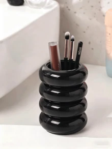 1. Hộp đựng cọ trang điểm hình bánh donut cao cấp kiểu Bắc Âu, ống đựng cọ trang điểm, giá đựng lược, cốc đựng bút đa năng trang trí, dung tích lớn, phù hợp cho văn phòng, trang trí nhà cửa và không gian lưu trữ. - Nhiều màu - Xem 7