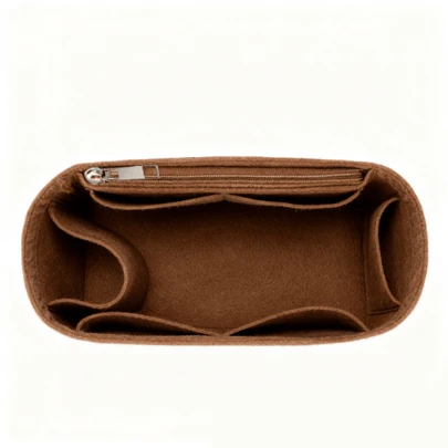 กระเป๋าจัดระเบียบสักหลาดใส่กระเป๋าถือผู้หญิงที่แบ่งเก็บเครื่องสำอางทรงเครื่องสำอางของขวัญสำหรับผู้หญิงของขวัญสำหรับผู้ชาย