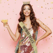 Women's Golden And Silver Crowns, Crystal Queen Headwear, Wedding Bride Hair Accessories, Suitable For Birthday Parties, Balls, Cake Decorations, Halloween, Christmas, And Photobooth Prop,Hair Accessories For Women,Stocking Stuffers For Adults