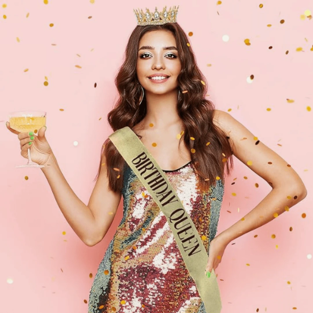 Women's Golden And Silver Crowns, Crystal Queen Headwear, Wedding Bride Hair Accessories, Suitable For Birthday Parties, Balls, Cake Decorations, Halloween, Christmas, And Photobooth Prop,Hair Accessories For Women,Stocking Stuffers For Adults