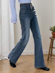 Women Jeans - Blue - View 4