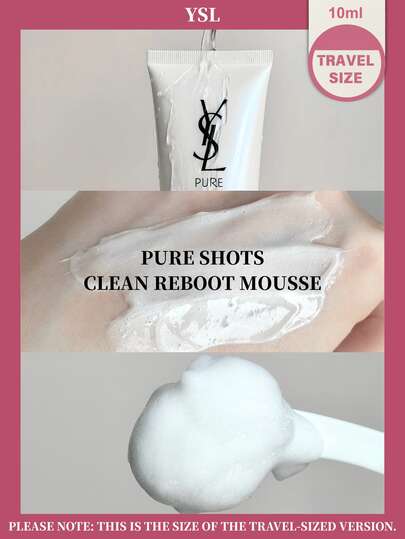 YSL Enjoy Youth Cleansing Milk 10ml Sample, Night Queen Cloud Facial Cleanser