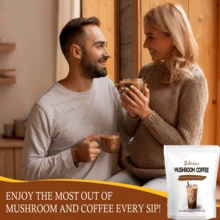 Mushroom Coffee, 11 Mushrooms Plus Adaptogens & Probiotics, With Lion's Mane, Chaga, Reishi, Cordyceps Complex, Instant Coffee For Focus, Energy, Gut, Digestion, Immunity - Multicolor - View 4