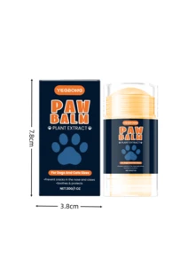 Bálsamo hidratante para almohadillas de las patas de mascotas, cuidado suave e hidratante para almohadillas y patas, mejora la sequedad, suaviza y ablanda las patas, penetración profunda, apto para todas las mascotas - Multicolor - Ver 3