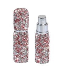 1/2個 10ml 鑽石香水噴霧器 | 可重複填充便攜式迷你噴霧瓶。鑽石可重複填充香水噴霧瓶，便攜式迷你香水瓶，旅行與外出噴霧盒分裝器 10ml。 - 彩色 - 查看 13