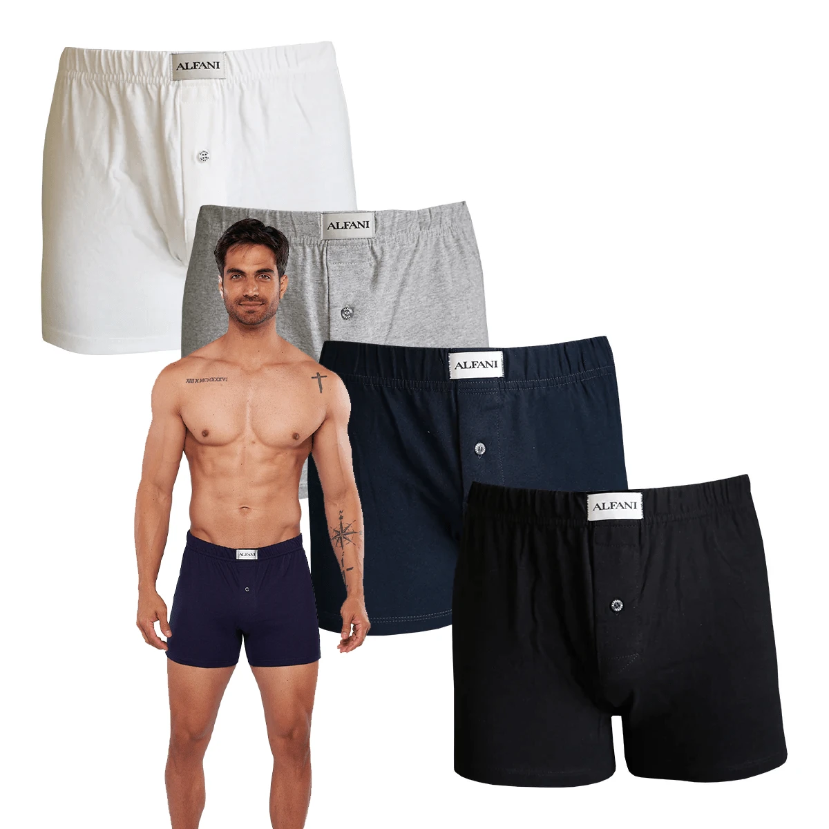 Men Trunks - Multicolor - View 1