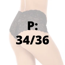 Kit 4 Shorts Panties Calesson Shorts Briefs Sensual Lace - Calesson - 彩色 - 查看 8
