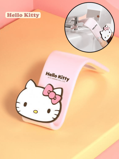 Sanrio Hello Kitty Pink Car Seat Back Hook - Functional Car Accessory, Perfect For Organizing Your Vehicle, Suitable For All Ages, Car Travel Essential, Pink Hello Kitty Hook