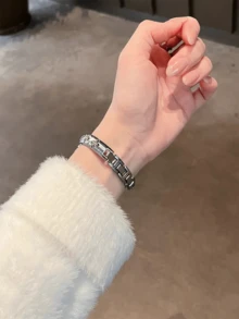 Diamond Bracelet Strap Compatible With 38/40/41/42/44/45/46/49mm, Compatible With Apple Watch Strap Ultra/Se11/10/9/8/7/6/5/4/3/2/1