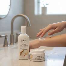 COMBO Crema ACLARANTE Facial 100ml + Crema ACLARANTE Corporal 250ml de Arroz 100% NATURAL - Blanco - Ver 3