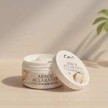 Crema Aclarante de Arroz Facial 100ml Tarro. - Blanco - Ver 3