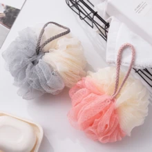 Bath Shower Loofah Sponge Bath Mesh Pouf Shower Ball Body Scrubber Exfoliating Bath Sponge For Women And Men (Large-45G) - 顏色隨機 - 查看 4