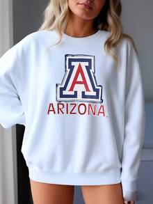 Vintage 00s Arizona Wildcats Hoodie Arizona Wildcats Sweatshirt Ua University Of Arizona Arizona Wildcats Football Sweater Sweatshirt Gift Hat Sweatshirt - 白色 - 查看 2