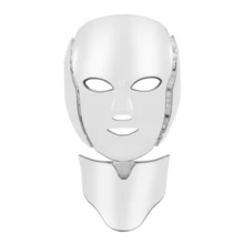 Facial Red Light Therapy, 7-Color LED Mask, 630nm Near-Infrared, Red Light Therapy Mask Skin Care Device, Facial Skin Care Tool - 彩色 - 查看 9