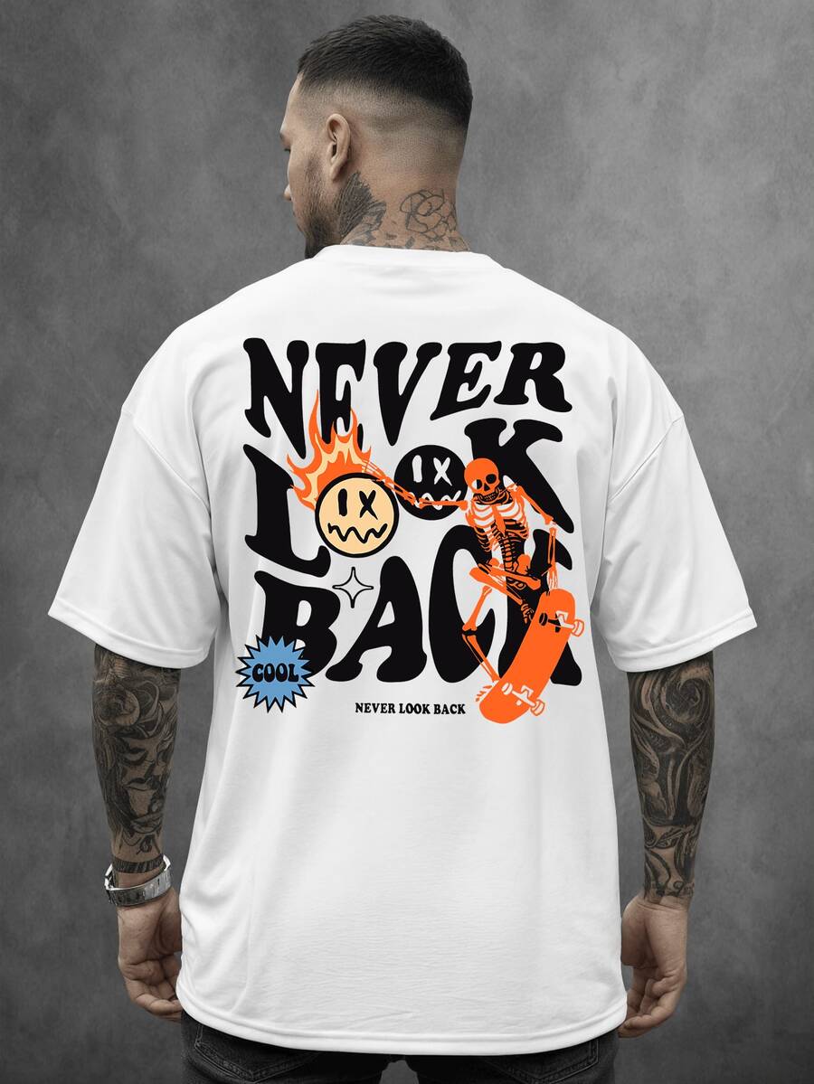 Men T-Shirts - 白色 - 查看 1