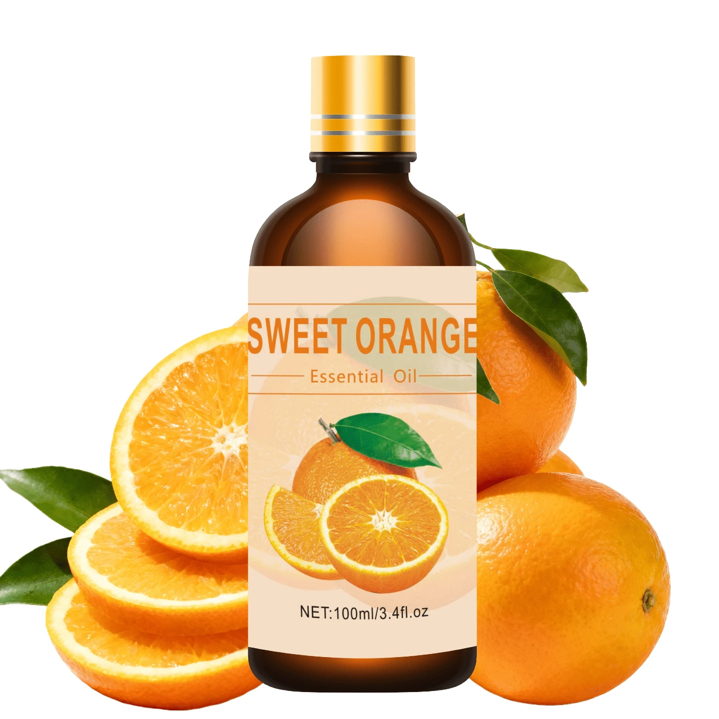 Tinh dầu cam ngọt 100ml, 30ml, 10ml, tinh dầu chất lượng cao thích hợp cho máy khuếch tán, máy tạo độ ẩm, nước hoa tự làm, làm xà phòng và nến, quà tặng Giáng sinh - Hương cam ngọt ngào - Xem 1