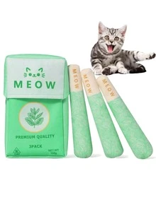 猫玩具，宠物毛绒猫玩具，趣味互动猫玩具仿真香烟盒，耐啃咬磨牙猫用品，幼猫训练追逐玩具