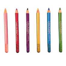 Rainbow Eyeliner Easy Application Eyeshadow Pencil Glitter High Pigmentation - 1支灰色鉛筆 - 查看 6