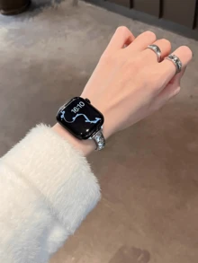 Diamond Bracelet Strap Compatible With 38/40/41/42/44/45/46/49mm, Compatible With Apple Watch Strap Ultra/Se11/10/9/8/7/6/5/4/3/2/1