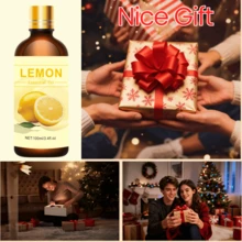 100ml, 30ml, 10ml Lemon Essential Oil, Aromatherapy Oil, Yoga Oil, Suitable For Diffuser, Candle Making, Soap, Car Aromatherapy, Home Fragrance - Home & Living / Home Decor / Home Fragrance Products, Gift For Best Friends, Gift For Her - Lemon Essential Oil - View 3
