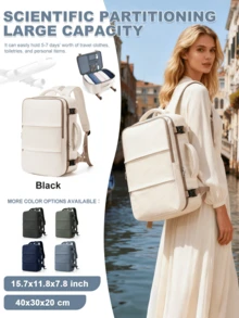 Reiserucksäcke für Herren und Damen, dünne Business-Laptoptaschen, multifunktionale Mehrkammertaschen als Schulranzen für Mittel- und Oberschüler, Handtaschen-Rucksäcke, geeignet für Outdoor-Wanderungen und Camping-Trips, fluggenehmigter tragbarer Cockpit-Taschen, modische Farbkombinations-Rucksäcke für Studenten, und Rucksäcke für Jungen und Mädchen zum Schulweg und zur Arbeit, Handgepäck-Rucksack, fluggenehmigt 40*20*30cm