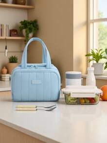 Insulated Lunch Bag - Large Capacity Portable For School/Office/Travel (All Seasons Use) Soft Insulated Lunch Box Bag - College Student Essential With Foil Lining, Perfect For Picnic & Camping‌ Large Capacity Lunch Bag For School & Work Portable Foil Lunch Box For Outdoor Use Back To School Lunch Bag Large Capacity Insulated Case For Girls & Boys (Holiday Gift)