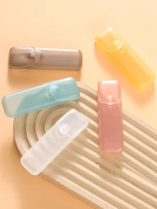 5pcs Portable Toothpick & Floss Case - Leak-Proof Travel Pill Organizer With Transparent Lid, Lightweight EDC Storage For Dental Care, On-The-Go Use (Travel/Home/Office/Outdoor),Gifts For Women,Christmas Gifts,Gift Ideas For Women - Multicolor - View 7