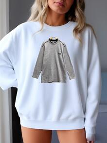 Vintage  Biela Italia Soft Grey Unisex Sweatshirt Large  Biella Italia Crewneck  Biella Sweater Pullover  Logo Jumper Sweatshirt - White - View 2