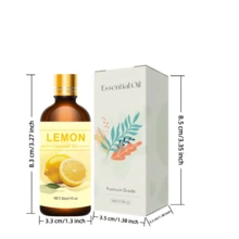 100ml, 30ml, 10ml Lemon Essential Oil, Aromatherapy Oil, Yoga Oil, Suitable For Diffuser, Candle Making, Soap, Car Aromatherapy, Home Fragrance - Home & Living / Home Decor / Home Fragrance Products, Gift For Best Friends, Gift For Her - Lemon Essential Oil - View 9