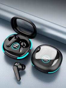 Plus50 Deep Bass Bluetooth Headphones With LED Display, Smart Touch, USB-C, 80h Battery Life And Noise Cancellation - Màu sắc ngẫu nhiên - Xem 2