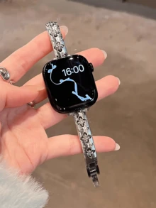 Diamond Bracelet Strap Compatible With 38/40/41/42/44/45/46/49mm, Compatible With Apple Watch Strap Ultra/Se11/10/9/8/7/6/5/4/3/2/1