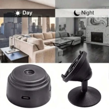 2.4GHz 无线 WiFi 安全摄像头 - USB/电池供电，便携式室内/室外监控，适用于家庭、办公室、汽车和宠物，运动检测，夜视 - 适用于任何场合 - 彩色 - 查看 8