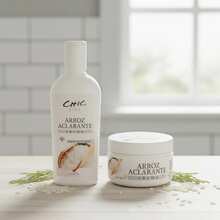 COMBO Crema ACLARANTE Facial 100ml + Crema ACLARANTE Corporal 250ml de Arroz 100% NATURAL - Blanco - Ver 2