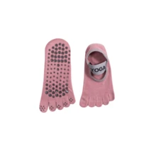 2 Pairs Women's Solid Color Yoga Toeless Socks, Moisture-Wicking Anti-Slip Professional Anti-Odor Sports Fitness Socks, Premium Knit Fabric, Anti-Slip Grip Socks