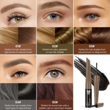 Pudaier Removable Eyebrow Tinting Gel - Waterproof, Long-Lasting, Smudge-Proof, Natural Makeup Effect, Easy To Apply - #04 - View 5