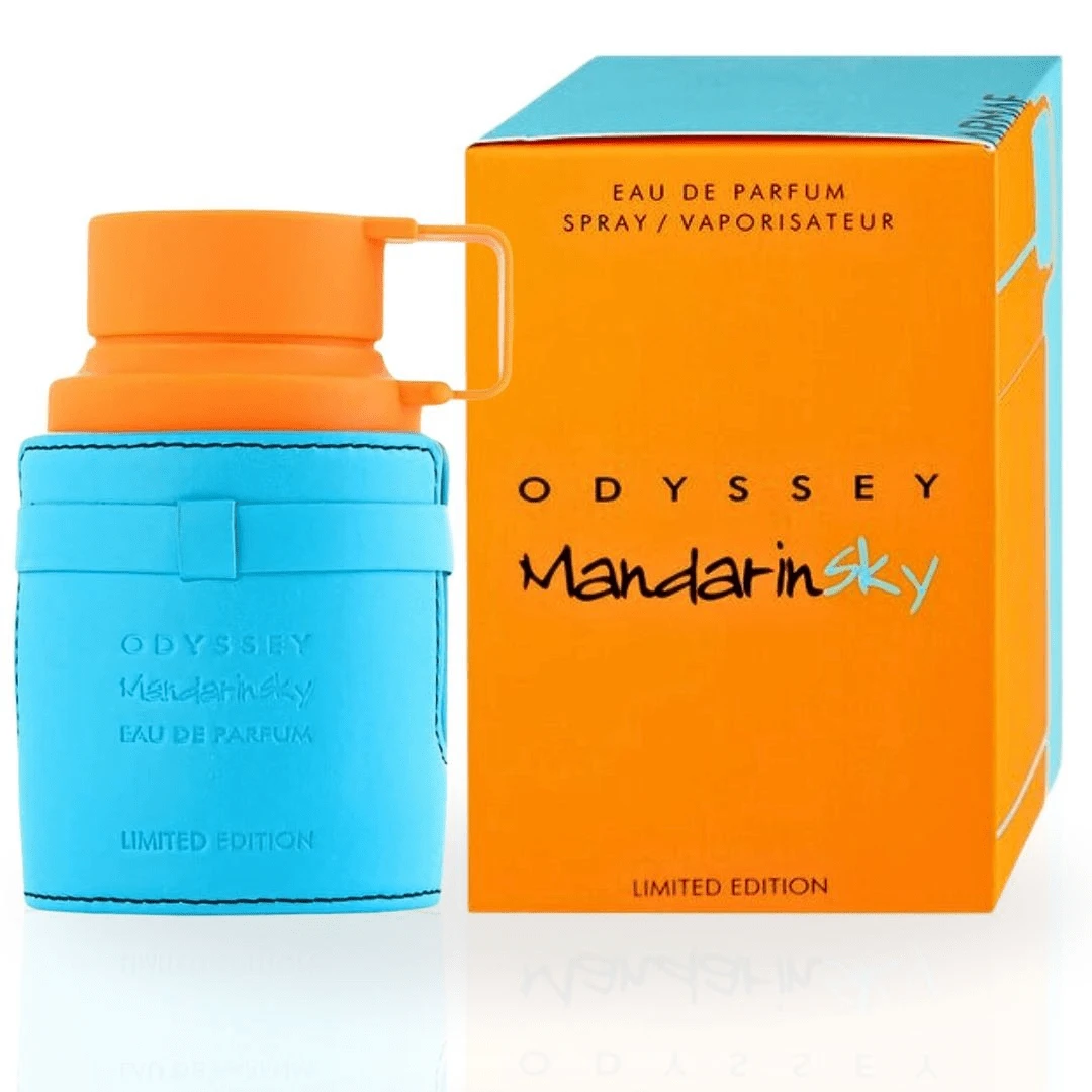 Armaf Odyssey Mandarin Sky Limited Edition Eau De Parfum | Bold & Energizing Unisex Fragrance - trái cam - Xem 1
