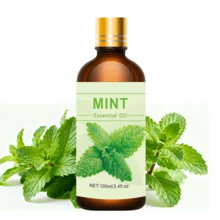 100ml/30ml/10ml Aceite Esencial de Menta Piperita Puro y Natural, Apto para Difusor, Humidificador, Perfumes DIY, Jabón y Elaboración de Velas - sabor a menta - Ver 1