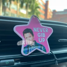 Internet Viral Image 'HELP IS ON THE WAY DEAR''NEVER GIB UP'. Design ,Car Air Freshener And Rearview Mirror Decoration - Long-Lasting Fragrance For A Fresh And Inviting Car Interior,Idea Funny Gift For Friends - Multicolor - View 7