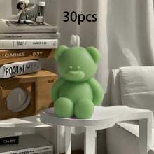 30/20/9/4pcs Cute Mini Bear Smokeless Scented Candle, Perfumed Bedroom, Long-Lasting Household, Female Birthday Gift, DIY Handmade Scented Candle, Ins Home Bedroom Decoration, Hand Gift Scented Candle, Baby Christening Gifts, Christmas Gifts, Luxury Decor, Decorative Candles, Gifts For Women, Wedding Favor Scented Candles, Christmas Gifts For Her - Multicolor - View 27