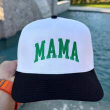 Casquettes brodées personnalisées, casquettes de papa personnalisées, casquettes à texte personnalisé, casquettes de maman, casquettes de fête célibataire, casquettes de baseball bicolores, casquettes brodées à texte inversé personnalisé, organisateur de voyage, cadeau personnalisé pour papa, idées de cadeaux - Multicolore - Voir 7